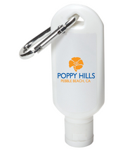 Sunscreen with Carabiner