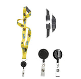 3/4" DYE-SUB POLY LANYARD KIT W/BREAKAWAY